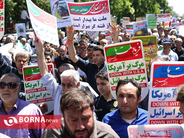 راهپیمایی روز جهانی قدس در تهران- ۴