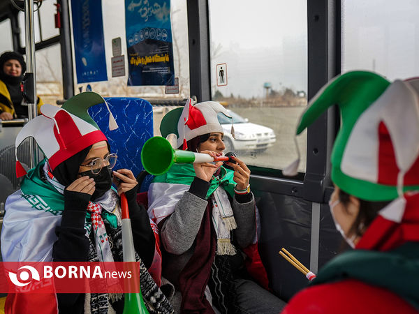 حال و هوای ورزشگاه آزادی پیش از دیدار ایران و عراق
