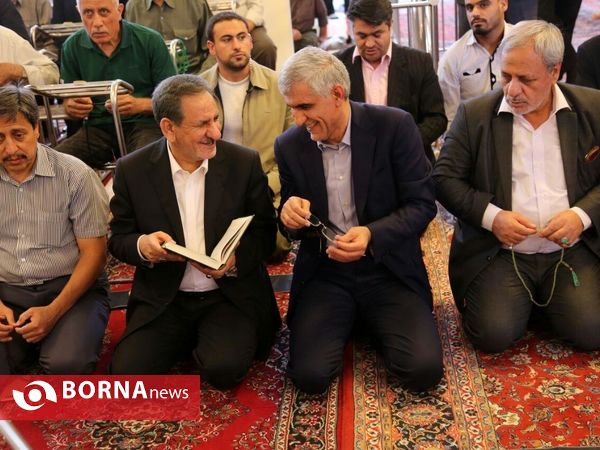حضور جهانگیری در شاهچراغ