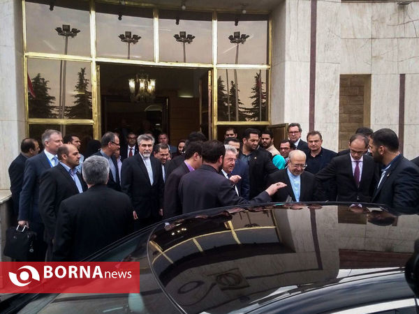ورود رئیس جمهوری اتریش  به تهران