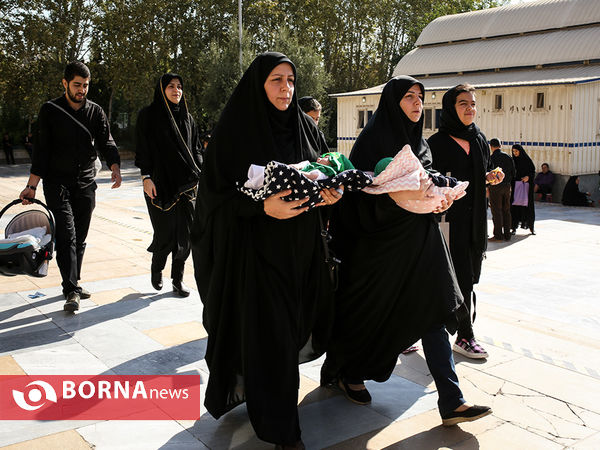 مراسم شیرخوارگان حسینی در مصلی تهران