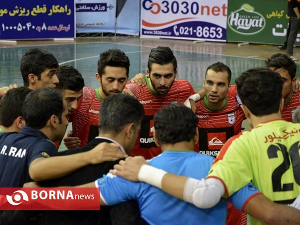 دیدار دوستانه فوتسال ایران و روسیه از نگاه دوربین