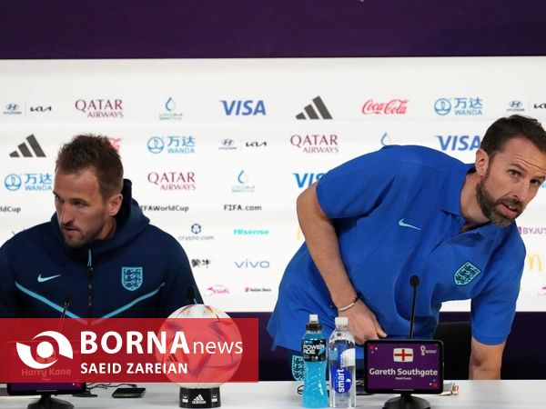 نشست خبری مربی انگلستان پیش از دیدار مقابل ایران