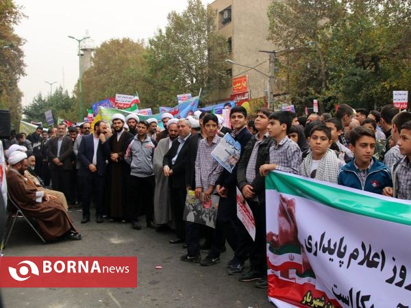 راهپیمایی 13 آبان روز دانش آموز- شهریار