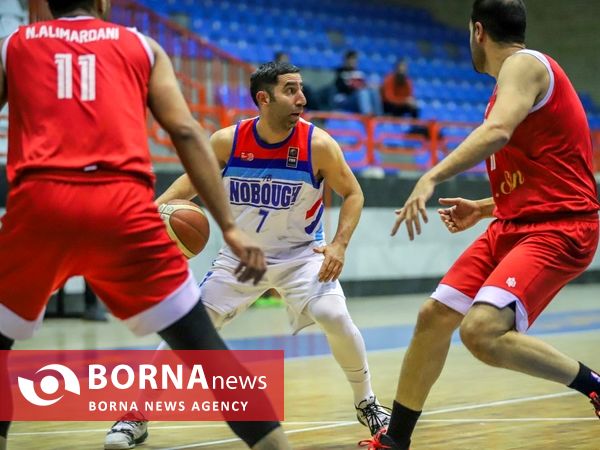 دیدار تیم های بسکتبال نبوغ - توفارقان