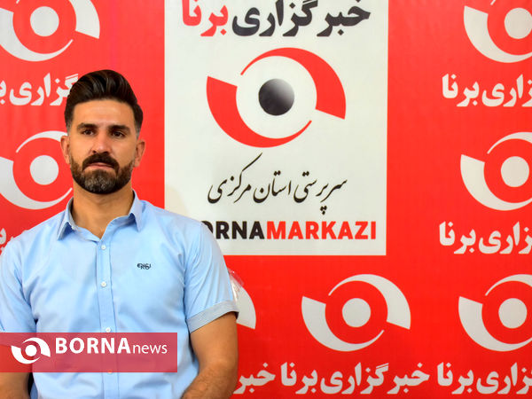 حضور اعضای تیم فوتبال آلومینیوم در دفتر خبرگزاری برنا