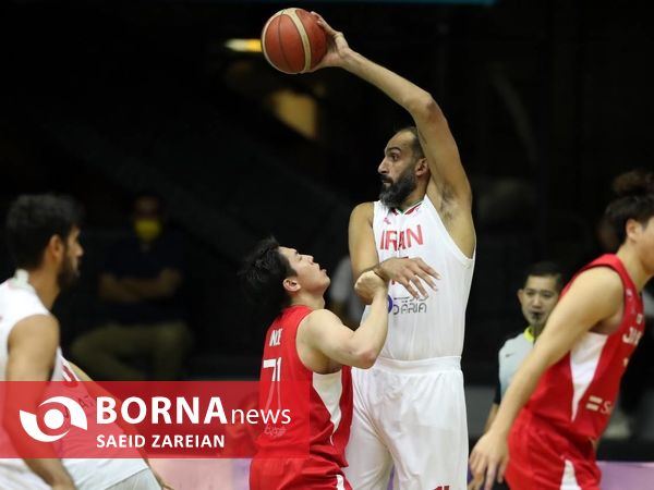 دیدار تیم های بسکتبال ایران - ژاپن