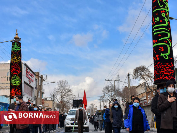 کاروان غم شهادت حضرت زهرا(س)