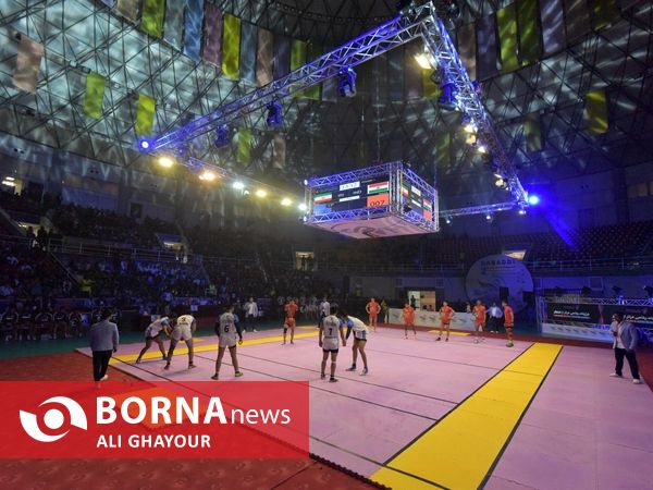 فینال کبدی قهرمانی جوانان جهان در ارومیه