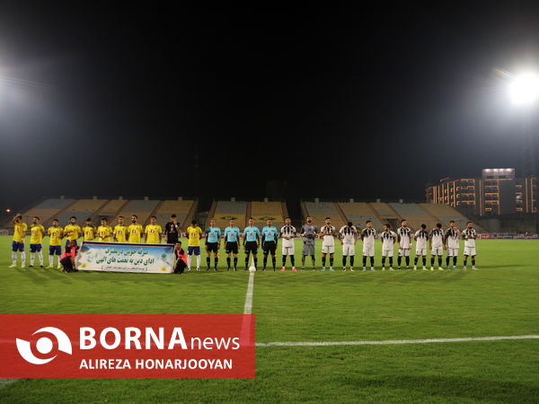 دیدار تیم های فوتبال صنعت نفت - نفت مسجدسلیمان