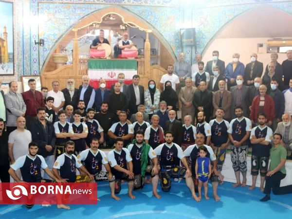 تجلیل از ملی پوش رشته ورزشهای پهلوانی و زورخانه ای _ شهرستان لاهیجان