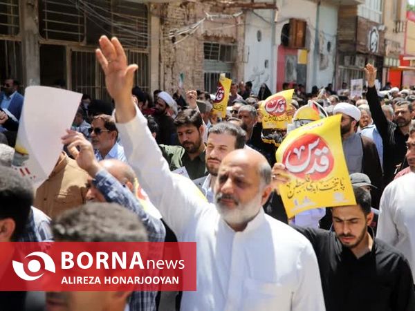 راهپیمایی روز جهانی قدس در خرمشهر