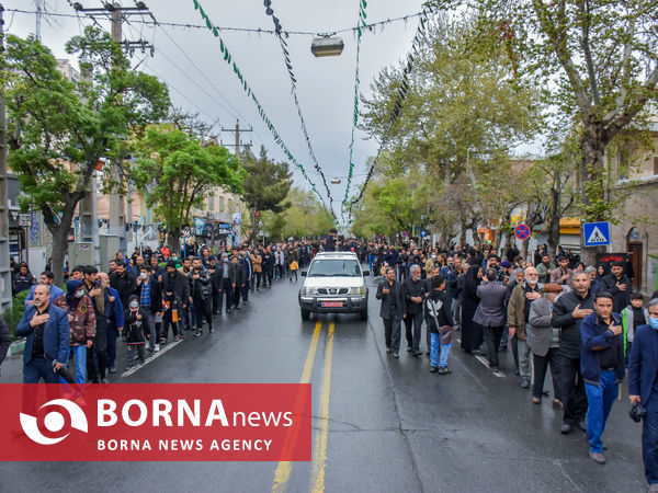  تجمع بزرگ مردم اراک