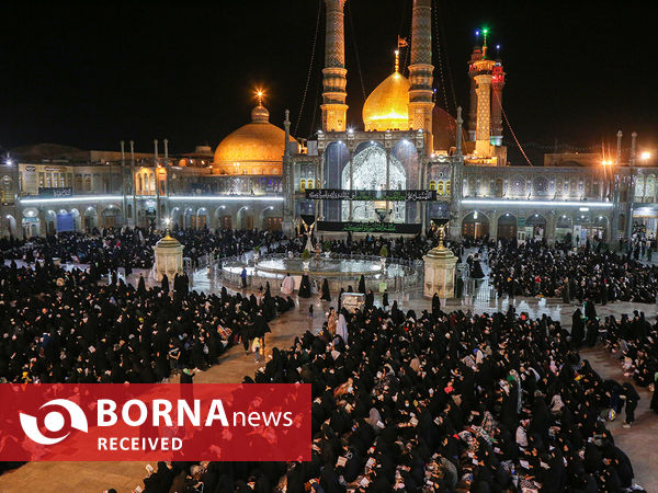 مراسم احیای شب نوزدهم ماه رمضان در حرم کریمه اهل‌بیت(س) 