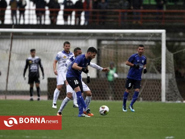 دیدار تیم های فوتبال ملوان بندر انزلی _ داماش گیلان