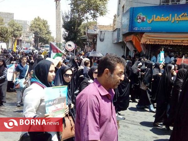 راهپیمایی روز جهانی قدس در پاکدشت