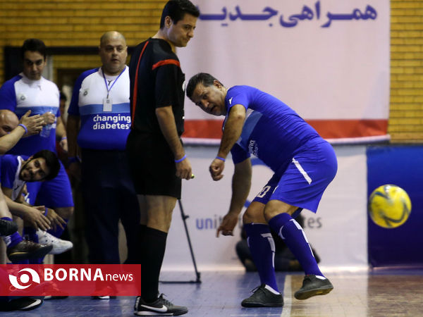 دیدار دوستانه یاران دایی-یاران فردوسی پور به مناسبت روز دیابت