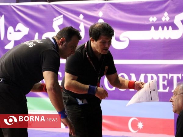 رقابت های بین المللی کشتی فرنگی جوانان جام شاهد_ رشت