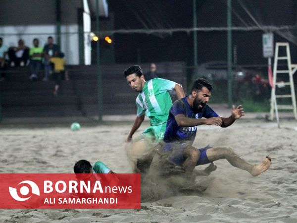 دیدار تیم های  فوتبال ساحلی ملوان بندرانزلی _  پاس گناوه