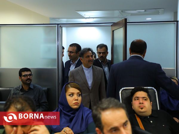 افتتاح پلیکیشن شهر فرودگاهی امام خمینی با حضور وزیر راه و شهرسازی