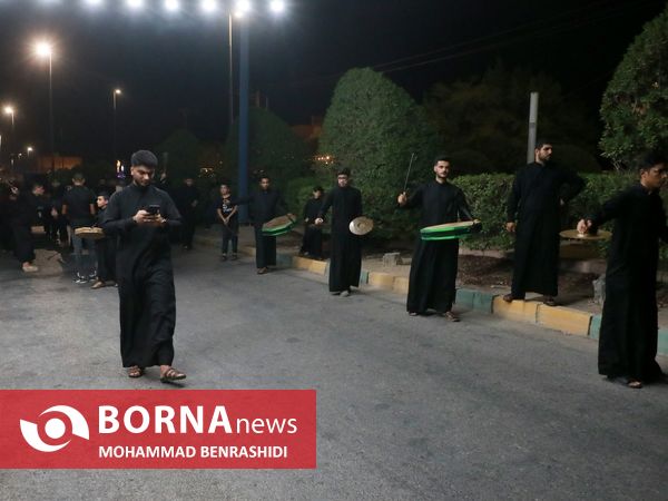 حال و هوای شب ششم محرم در خرمشهر