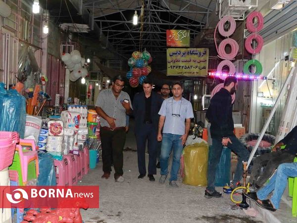 پیگیری وضعیت نابسامان بازار قدیمی و محلی جمشید آباد آبادان