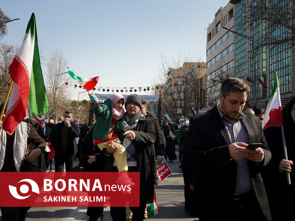 راهپیمایی ۲۲ بهمن تهران -۱