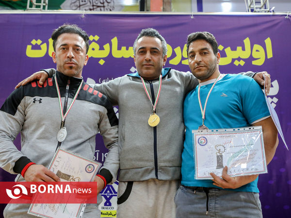 رقابت های پرس سینه قهرمانی کارگران کشور