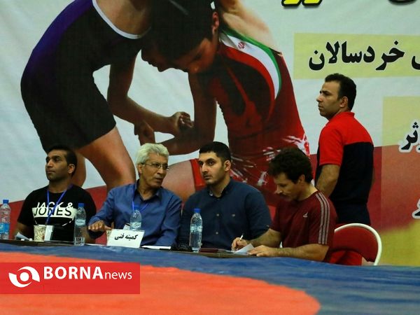 مرحله گروهی رقابت های کشتی خردسالان کشور گروه چهار- آبادان