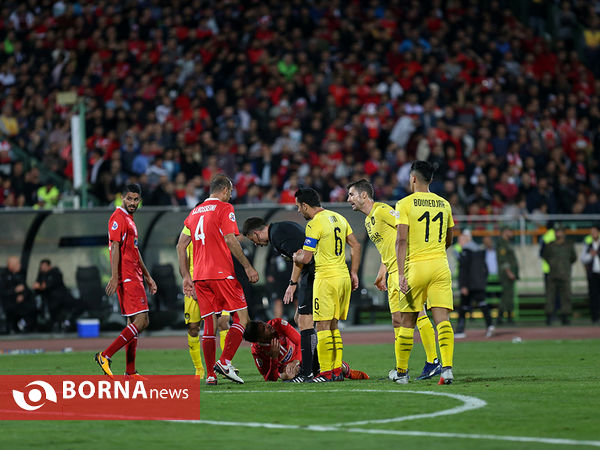 دیدار تیم های فوتبال پرسپولیس - السد
