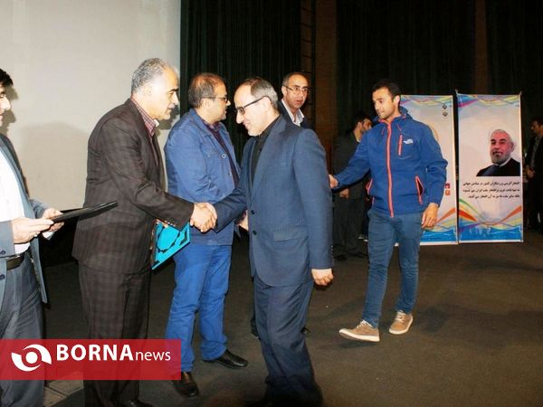 مراسم تجليل از هيات های ورزشی و قهرمانان ملی استان تهران