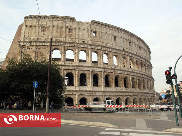 بازدید رییس جمهوری از مجموعه باستانی «کولوسئوم»