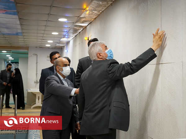 بازدید وزیر ورزش و جوانان از دفاتر فدراسیون ها