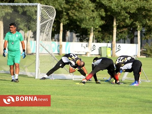 تمرینات تیم ملی فوتبال امید ایران