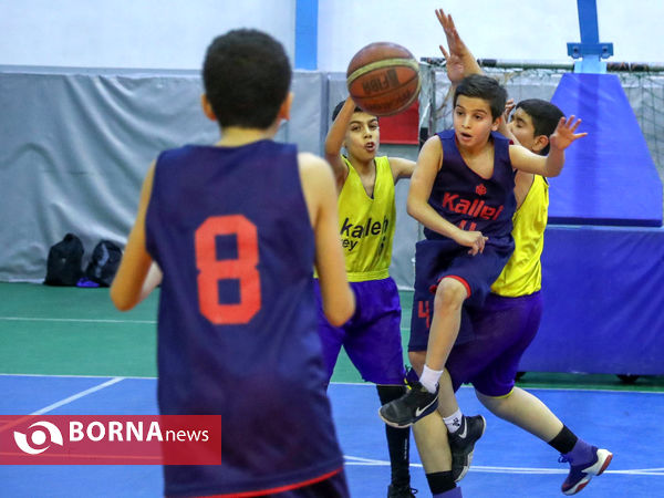 مسابقات مینی بسکتبال محلات تهران