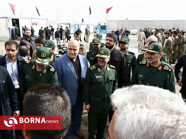 سفر سرلشکر جعفری به شلمچه