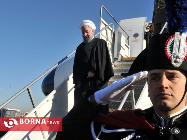 سفر رییس جمهوری به ایتالیا