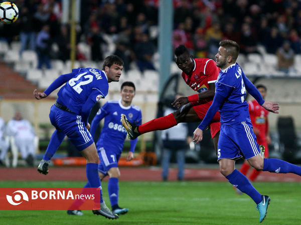 دیدار تیم های فوتبال  پرسپولیس- نسف قارشی ازبکستان