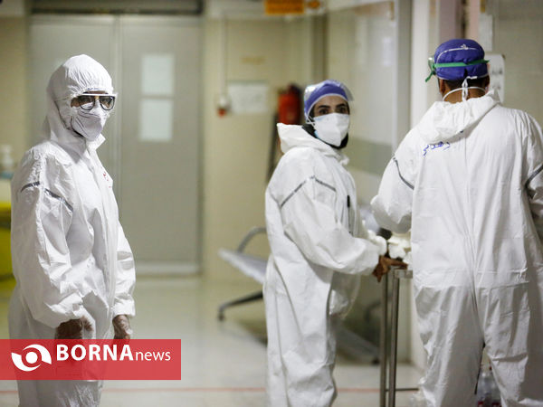 نبرد با کرونا بیمارستان نمازی شیراز