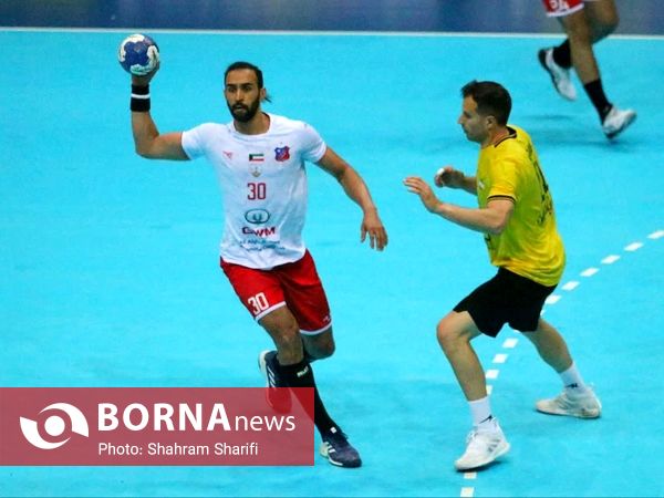 دیدار تیم های هندبال الکویت کویت - سپاهان