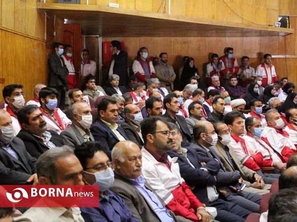 آیین تکریم ومعارفه مدیرعامل جمعیت هلال احمر لرستان