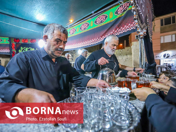  سوگواری شب هشتم محرم