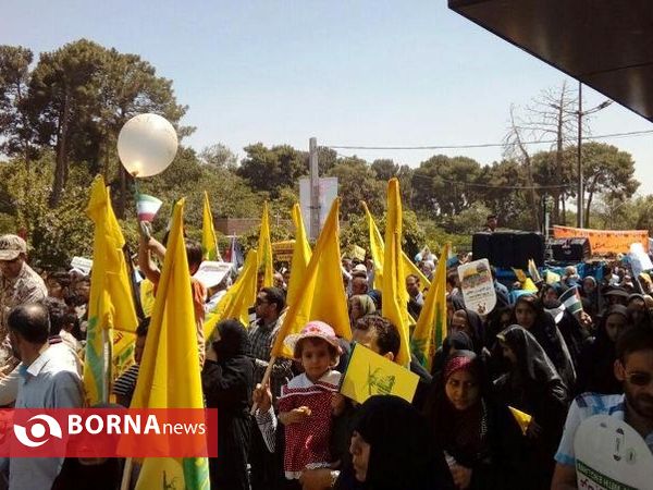 راهپیمایی روز جهانی قدس در پاکدشت