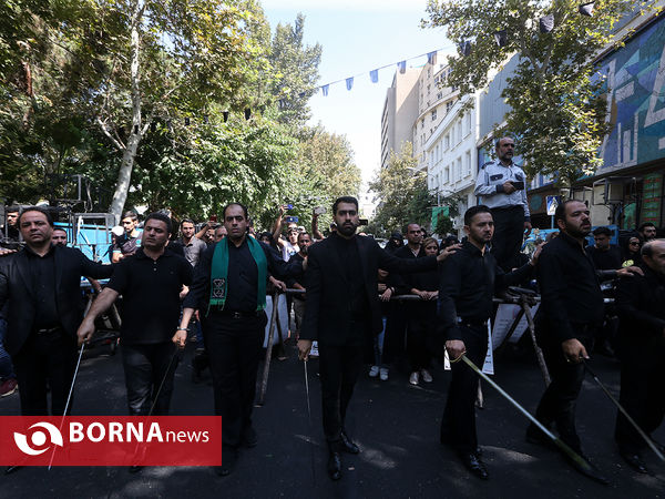 مراسم عزاداری روز عاشورای حسینی(ع) در تهران
