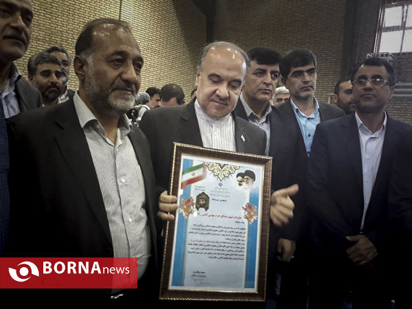 افتتاح 7پروژه ورزشی در استان تهران با حضور وزیر ورزش و جوانان