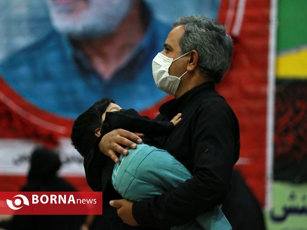 عزاداری سیدالشهدا در مجموعه ورزشی ۱۷ شهریور آبادان