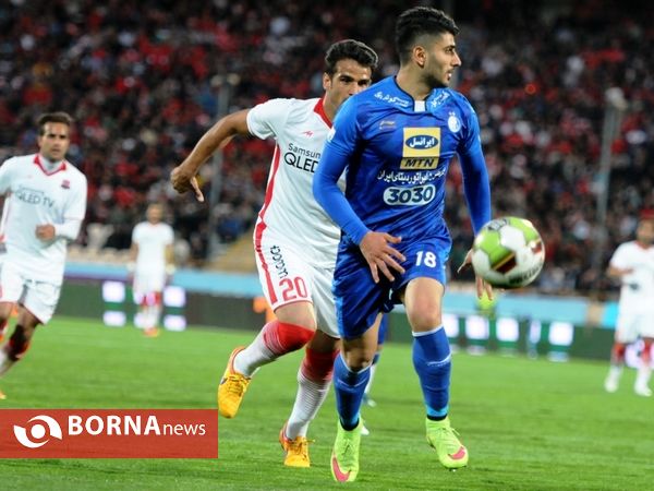 دیدار تیم های استقلال- نساجی مازندران