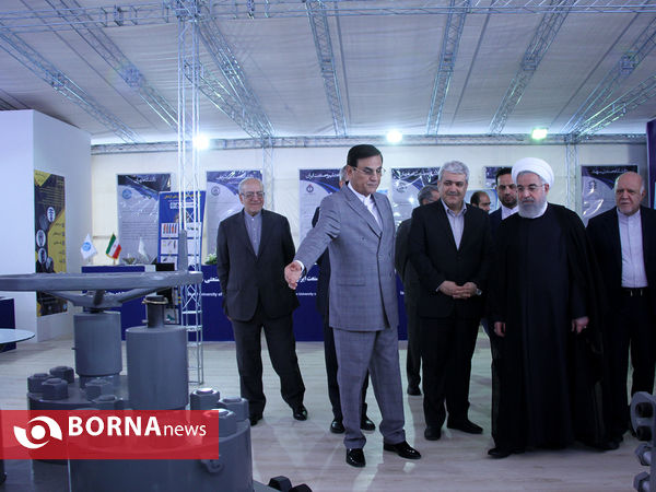 بازدید و سخنرانی ریاست جمهوری از بیست و سومین نمایشگاه بین المللی نفت ، گاز ، پالایش و پتروشیمی تهران