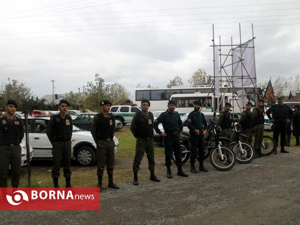 مراسم گرامیداشت شهید نظم وامنیت شهیدپاینده