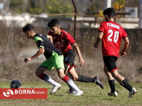 دیدار تیم های فوتبال جوانان  سپیدرود رشت _ شاهین جوان لاهیجان